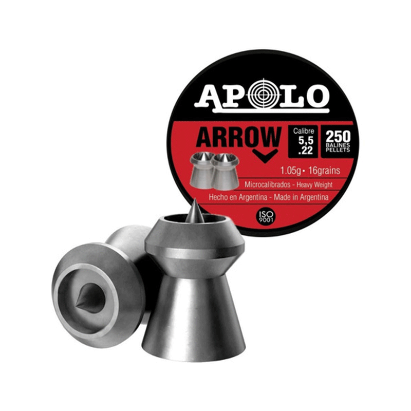 Balines Apolo Arrow 5.5 16 Grains – Armeria Pepe Gioda