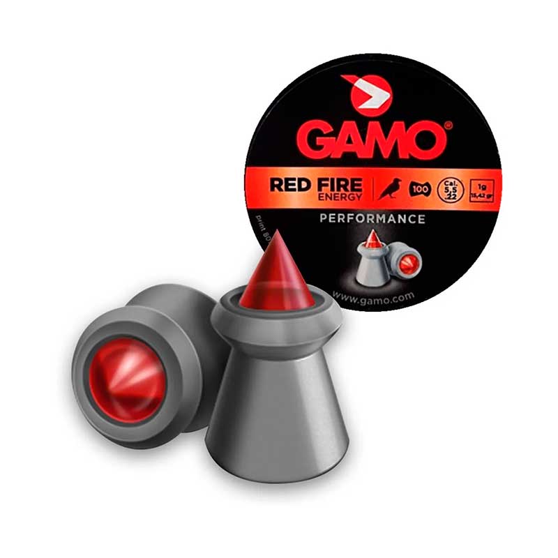 Balines 5.5 mm Gamo Red Fire 125 uds - Armería carril