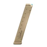 CARGADOR 9mm 32 CARTUCHOS FAB DEFENSE - COMPATIBLE CON GLOCK - POLIMERO - DESERT TAN