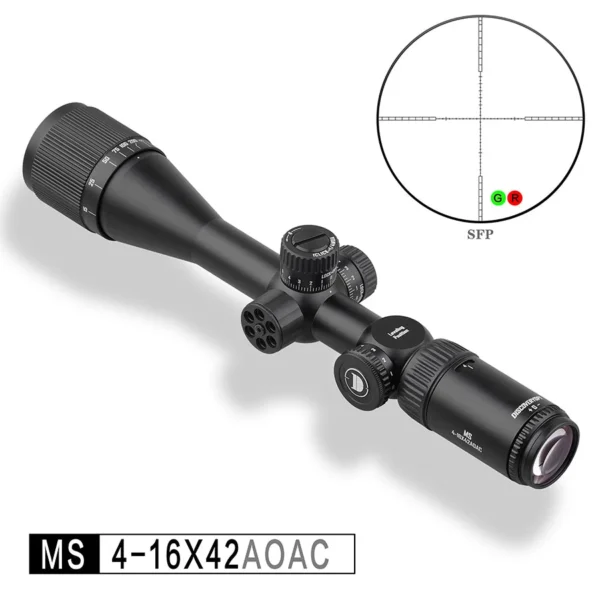 Mira Telescópica Discovery Optics MS 4-16x42 AOAC
