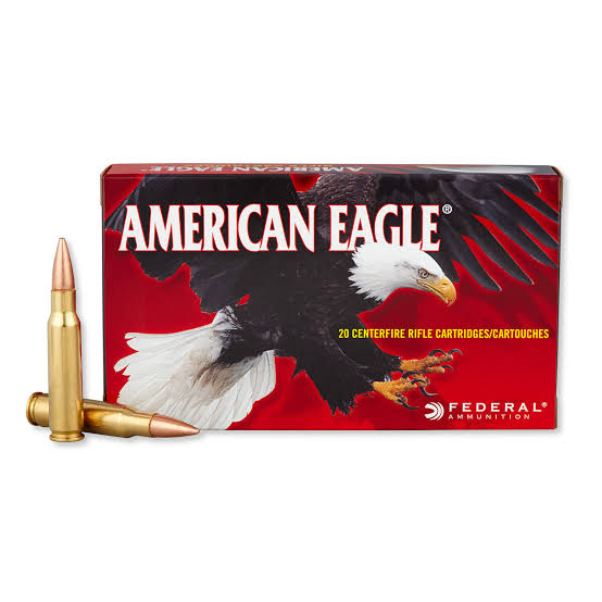 Munición Federal American Eagle FMJ 150gr (308W)