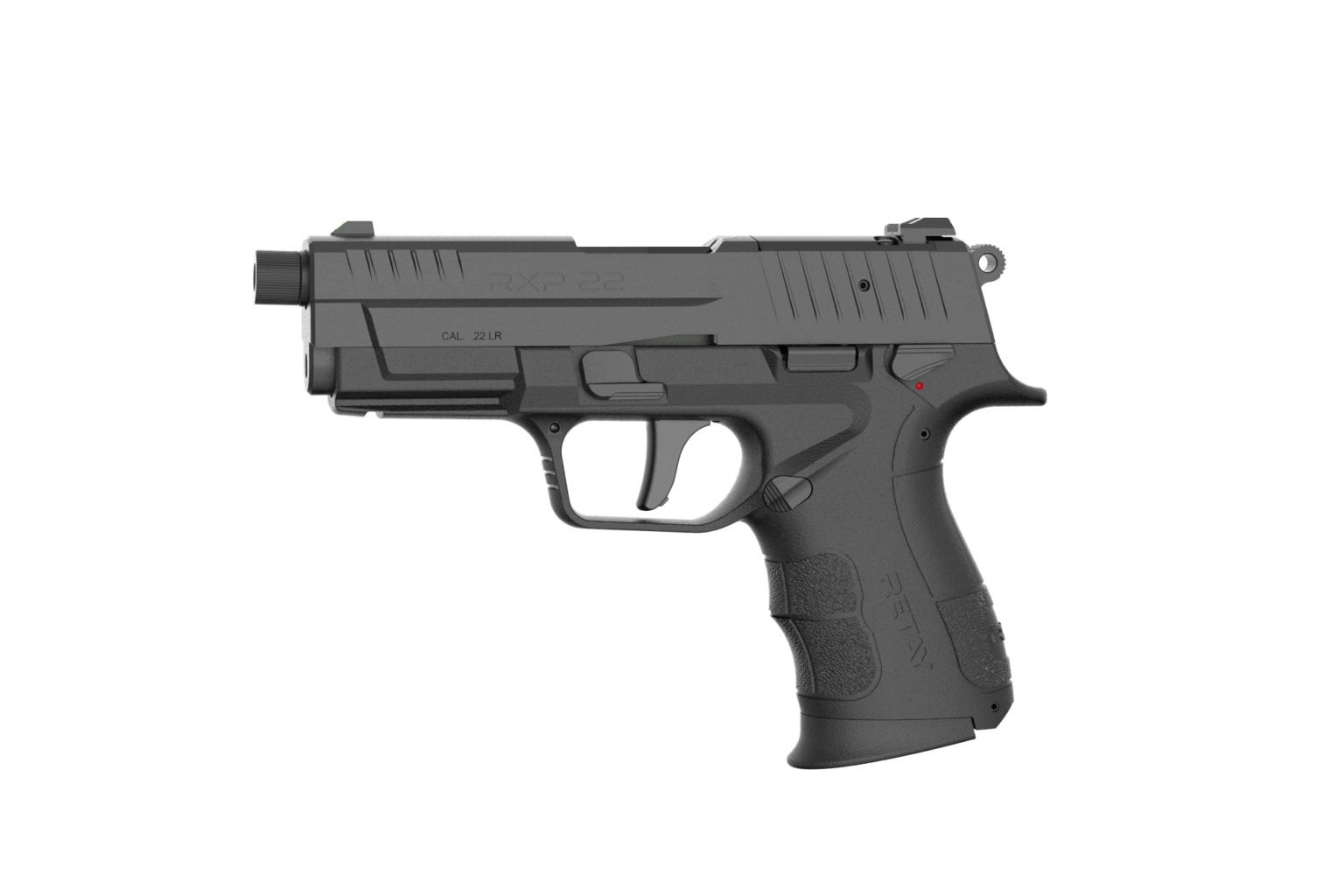 retay-product-rxp22-black-threaded-1536x1024 Pistola Retay RXP22 Cal.22 LR - TH - Imagen 1